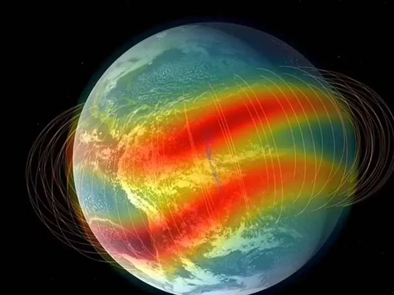 La NASA detecta extrañas estructuras en la atmósfera que podrían dañar señales de radio y GPS