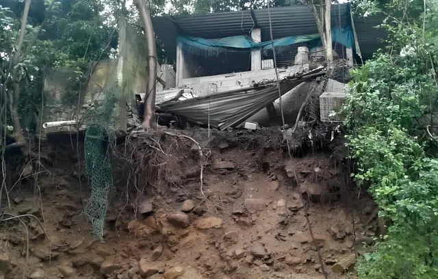 50 casas al borde del colapso en Yecuatla, Veracruz