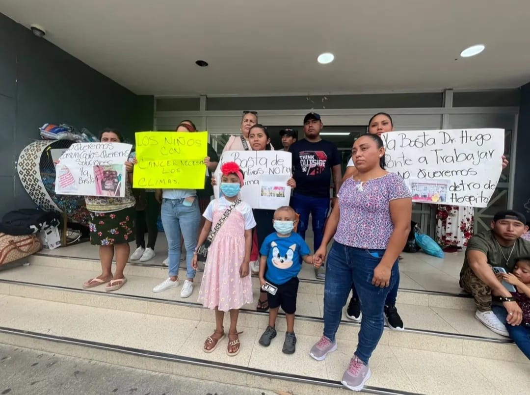 Niños con cáncer sufren por falta de climas en Torre Pedíatrica