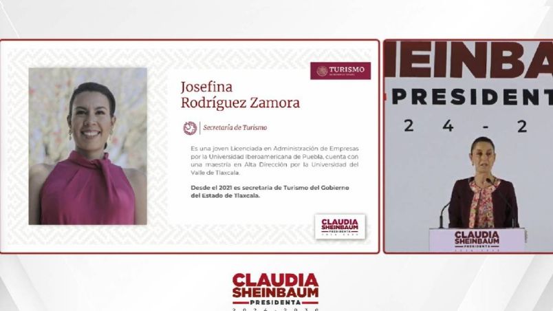 Josefina Rodríguez Zamora será la secretaria de Turismo en el Gabinete de Claudia Sheinbaum