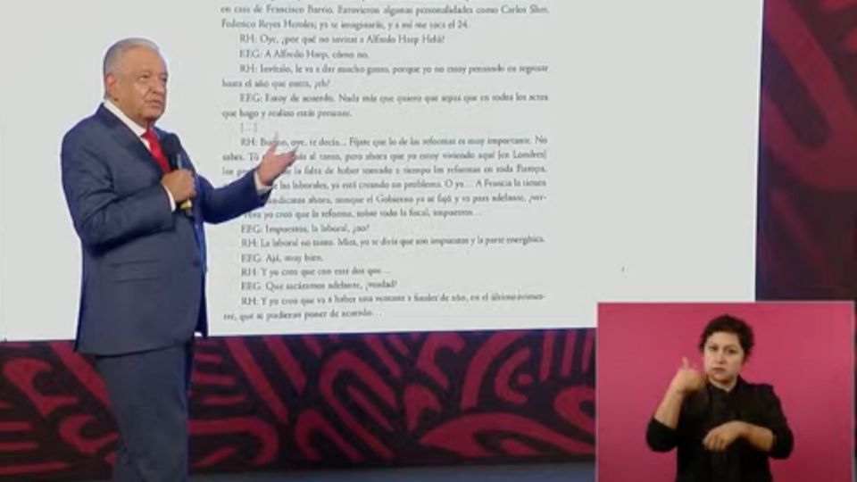 AMLO revela llamada de Elba Esther y el banquero Roberto Hernández sobre reformas estructurales en 2003