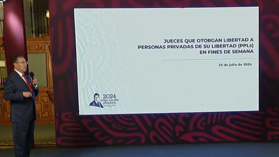 Exhiben a jueces que facilitaron 192 liberaciones de presos en fin de semana