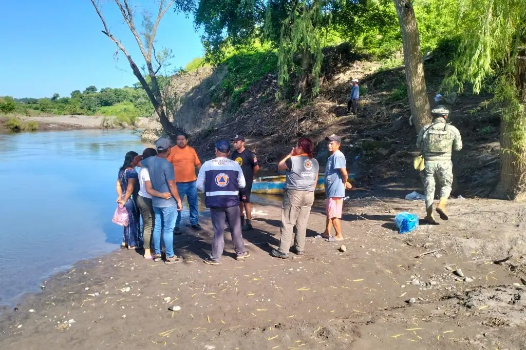 Tras una semana, hallan el cuerpo de Ángel, niño desaparecido en río Cotaxtla