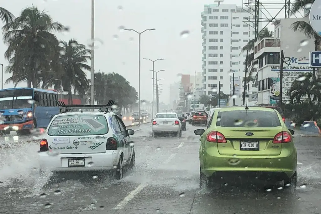 Así serían las lluvias para septiembre y octubre en Veracruz