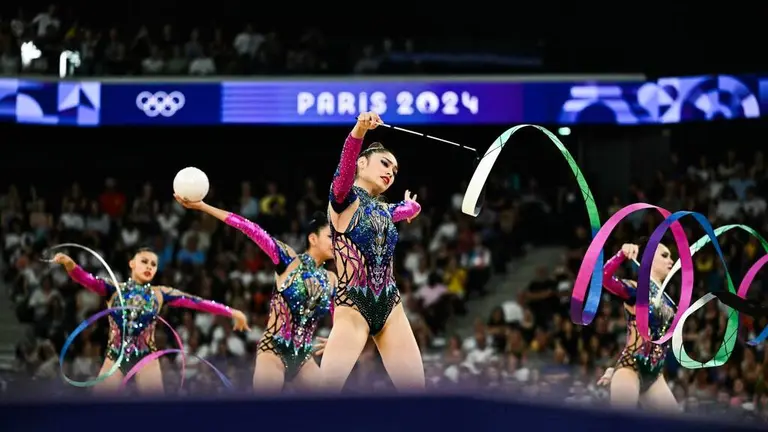 México hace historia en Gimnasia Rítmica por equipos en Juegos Olímpicos