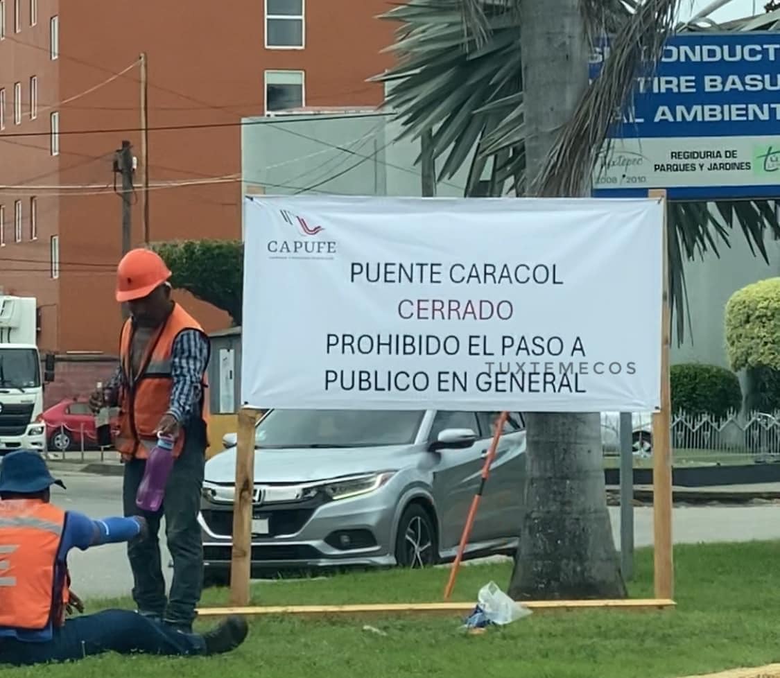 ANUNCIAN CIERRE PARCIAL EN PUENTE EL CARACOL, QUE DIVIDE LOS ESTADOS DE VERACRUZ Y OAXACA.