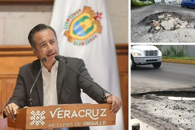 Quejas sobre baches son de bots: Gobernador