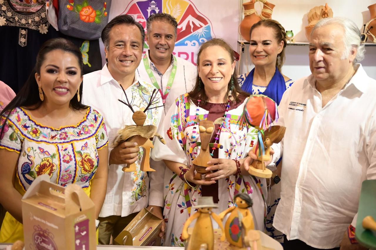 Magia, folklore y cultura en Tianguis Nacional de Pueblos Mágicos Veracruz 2024, invita Rocío Nahle