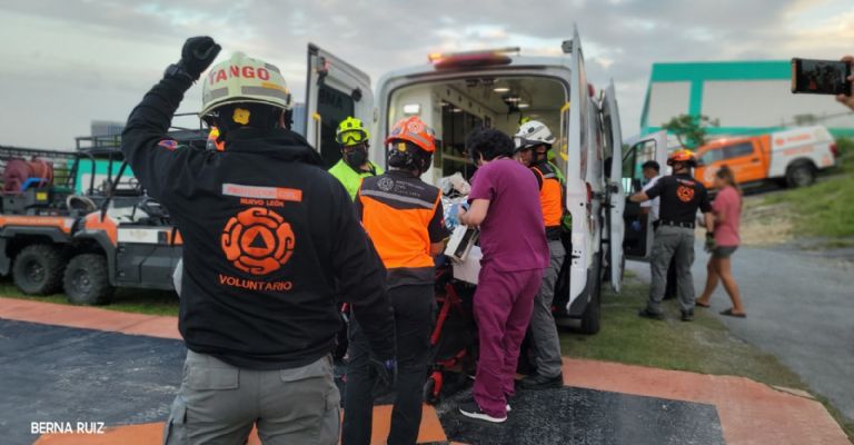 Menor de 4 años cae de tobogán de tres metros de altura; se encuentra en estado de coma prolongado