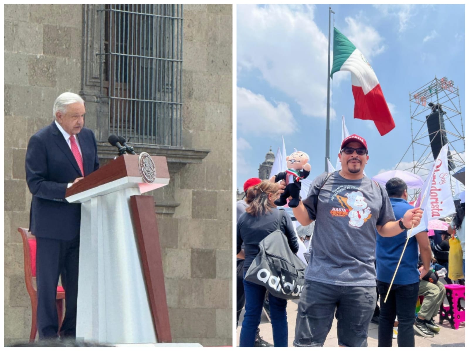 Uno más en el Zócalo.