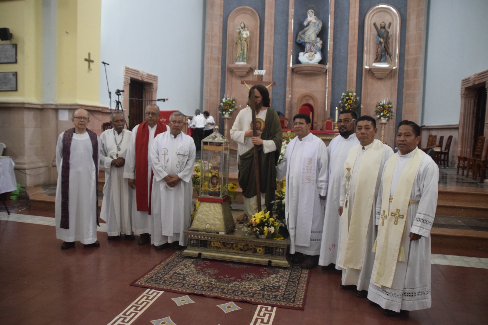 Llegó reliquia de San Judas Tadeo a San Andrés Tuxtla