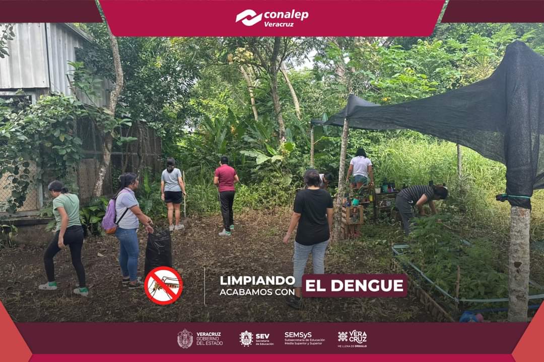 Posibles casos de dengue en Conalep San Andrés Tuxtla