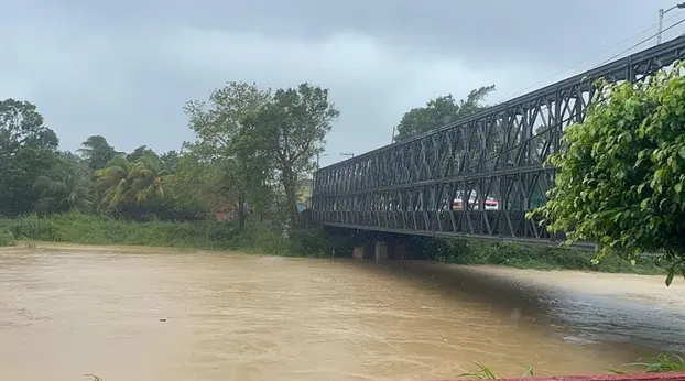 Tras lluvias, monitorean ríos en el sur de Veracruz