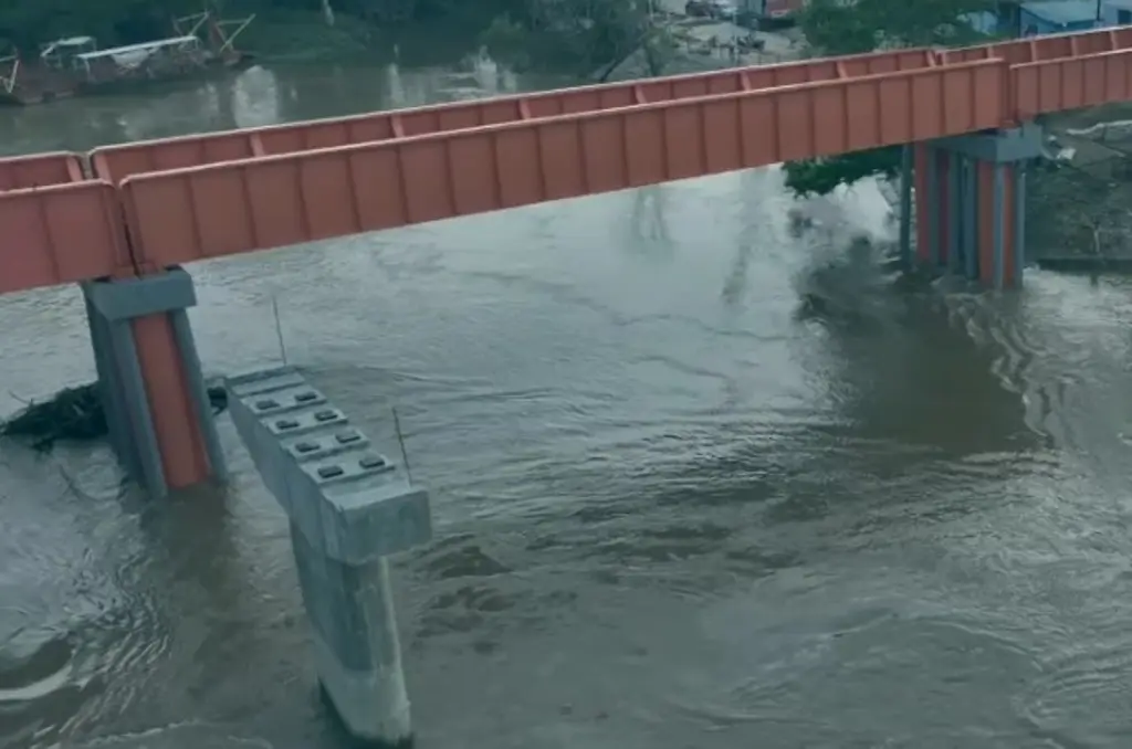 Alertan sobre nivel del río Coatzacoalcos, Veracruz