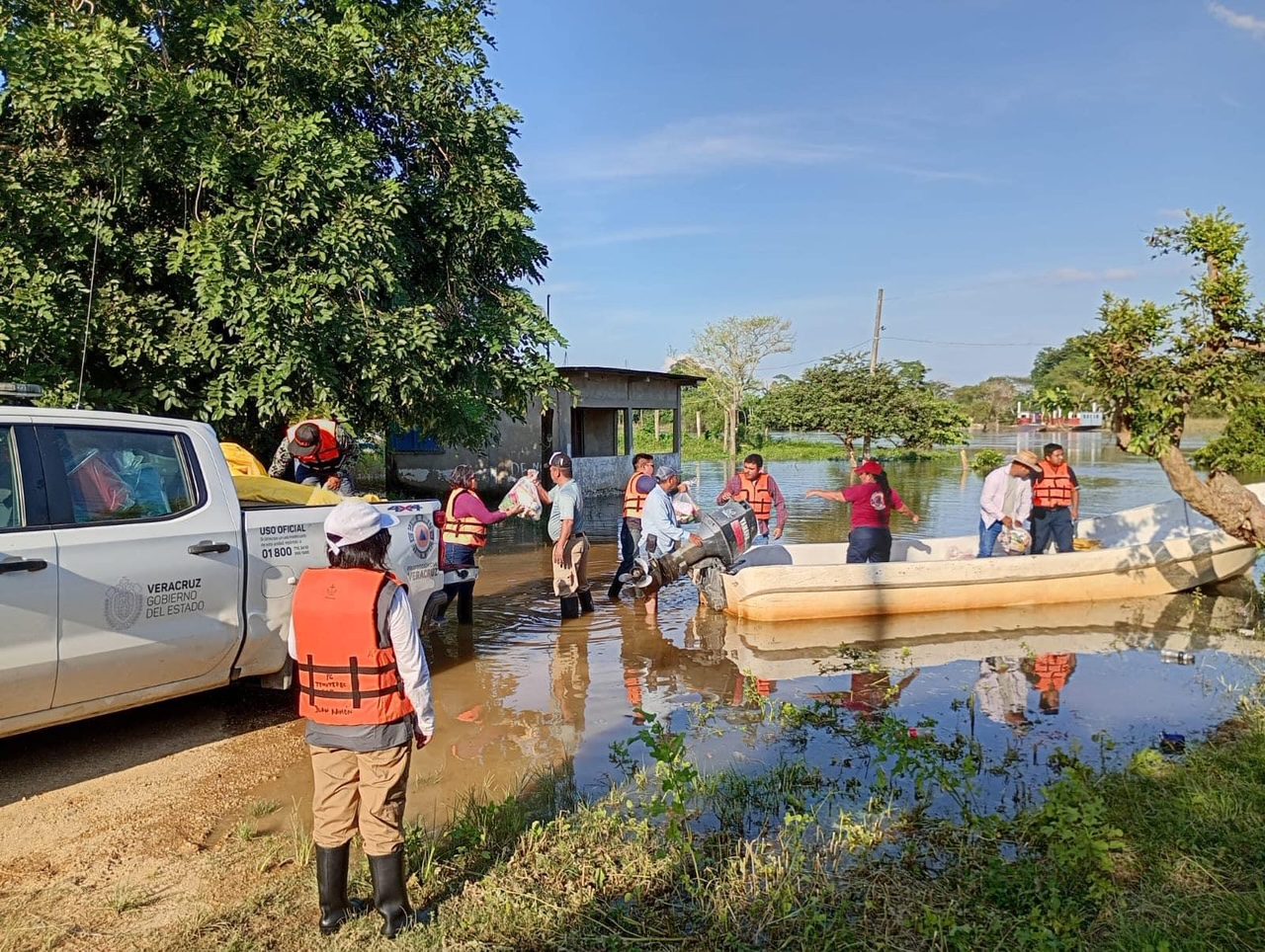 Por intensas lluvias, piden declaratoria de emergencia para 4 municipios de Veracruz