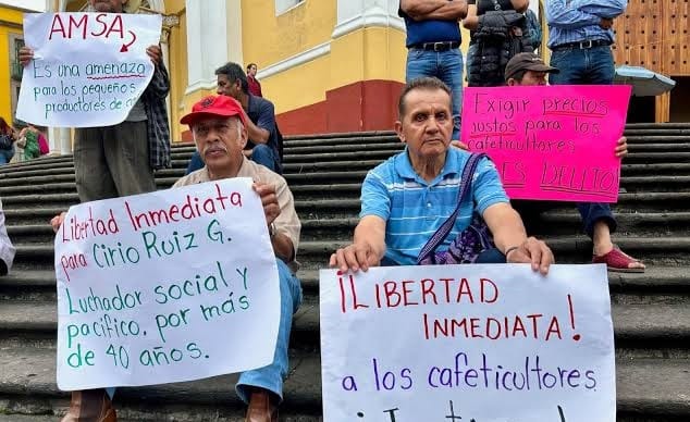 Cafetaleros exigen a Segob su intervención para retirar demanda de AMSA