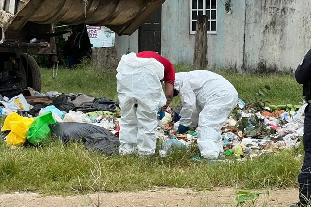 Camiones recolectan basura, cobran, y tiran en calles de Coatza