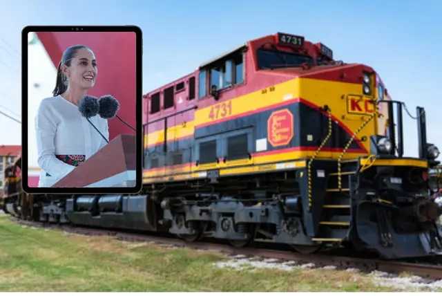 Anuncia Claudia Sheinbaum la ruta de tren México-Veracruz