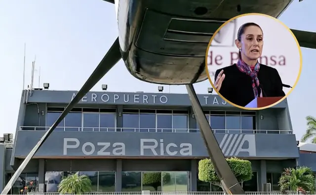 Hay posibilidades de reactivar el aeropuerto de Poza Rica: Sheinbaum