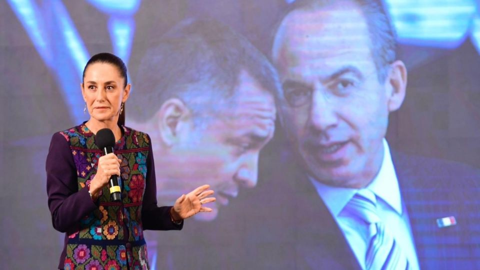 Claudia Sheinbaum aclara que no habrá una investigación en contra de Felipe Calderón