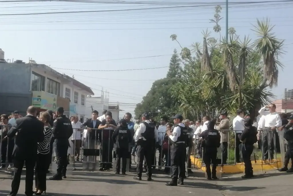 SSP resguarda Congreso de Veracruz ante llegada de nuevos diputados