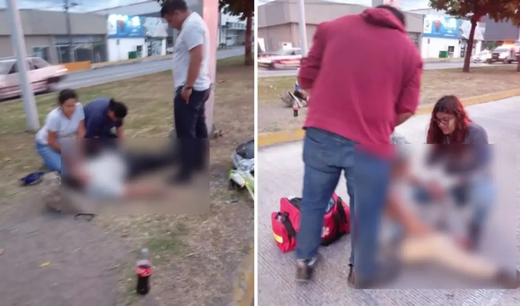 Iban a trabajar cuando fueron atropellados en avenida de Veracruz