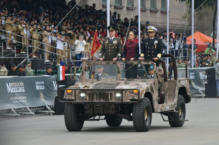 México es un país libre y soberano, asegura Sheinbaum durante el Desfile de la Revolución Mexicana