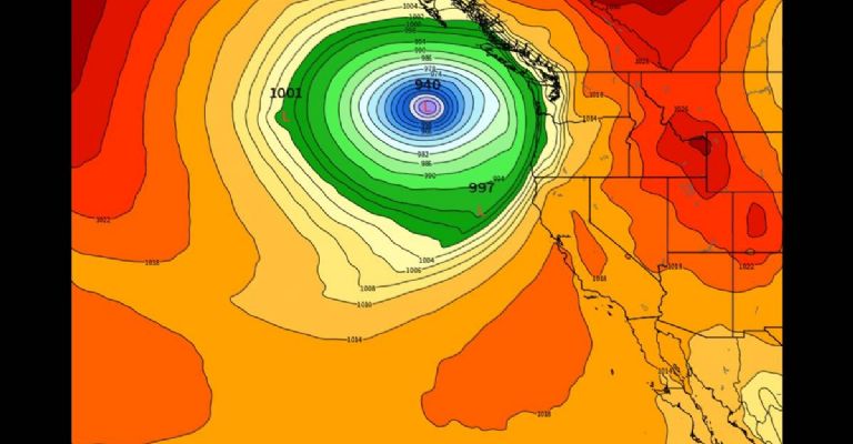 Ciclón bomba estallará HOY con la fuerza de un huracán categoría 4 |