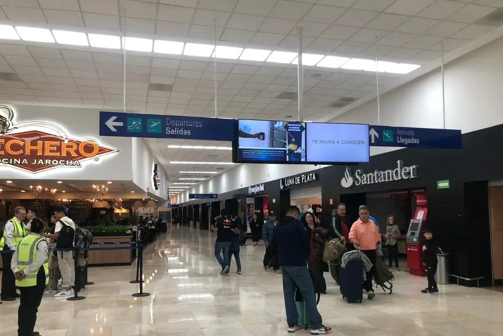 Retrasos de vuelos en el aeropuerto de Veracruz