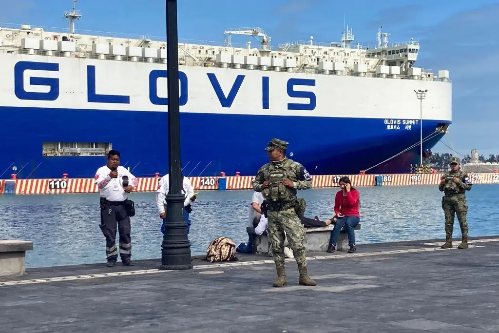 Fallece cuando paseaba en el Malecón de Veracruz