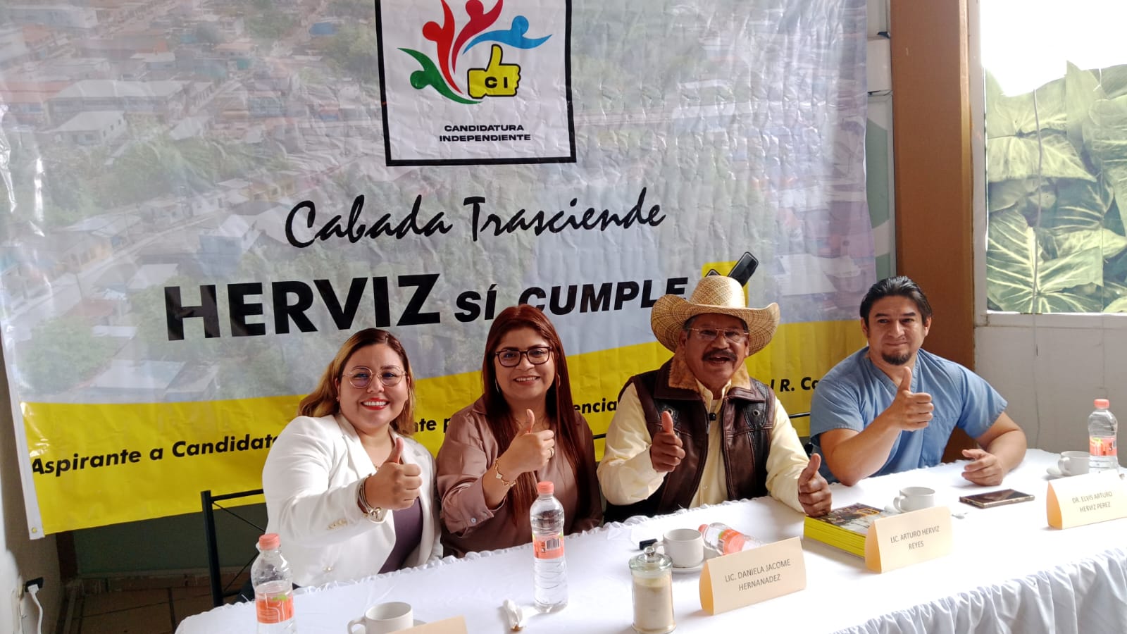 Arturo Herviz quiere ser candidato independente