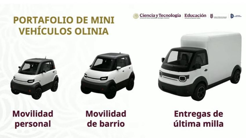 Sheinbaum presenta el proyecto de la primera armadora mexicana de mini vehículos eléctricos «OLINIA»