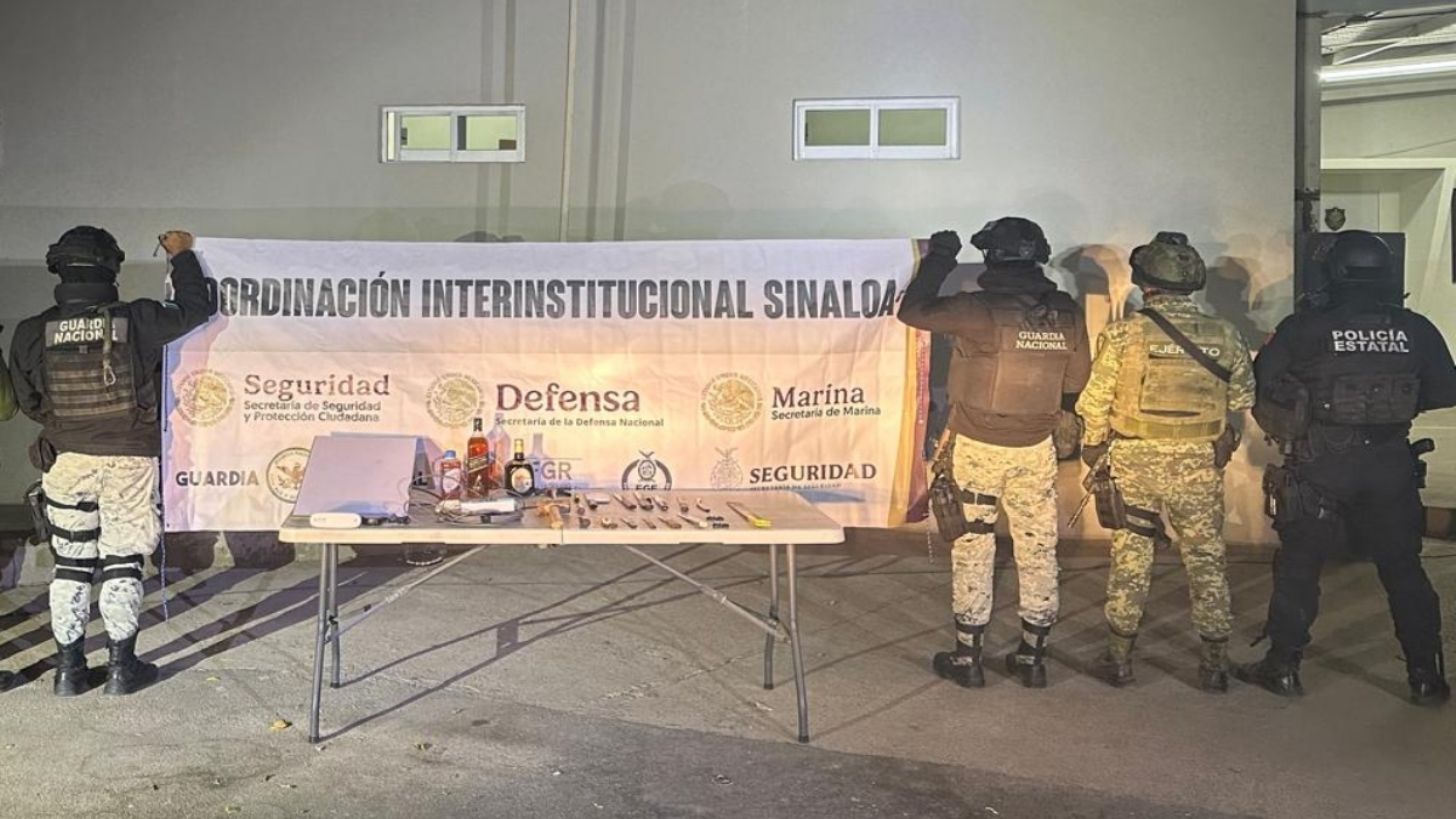 Desmantelan campamento clandestino en Navolato y descubren sistema Starlink en el Penal de Aguaruto