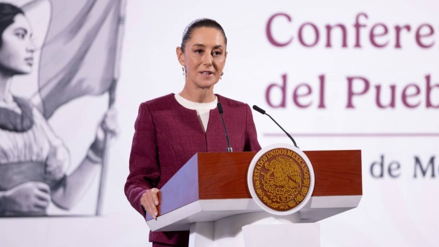 Confía Sheinbaum en la pronta recuperación del Papa Francisco