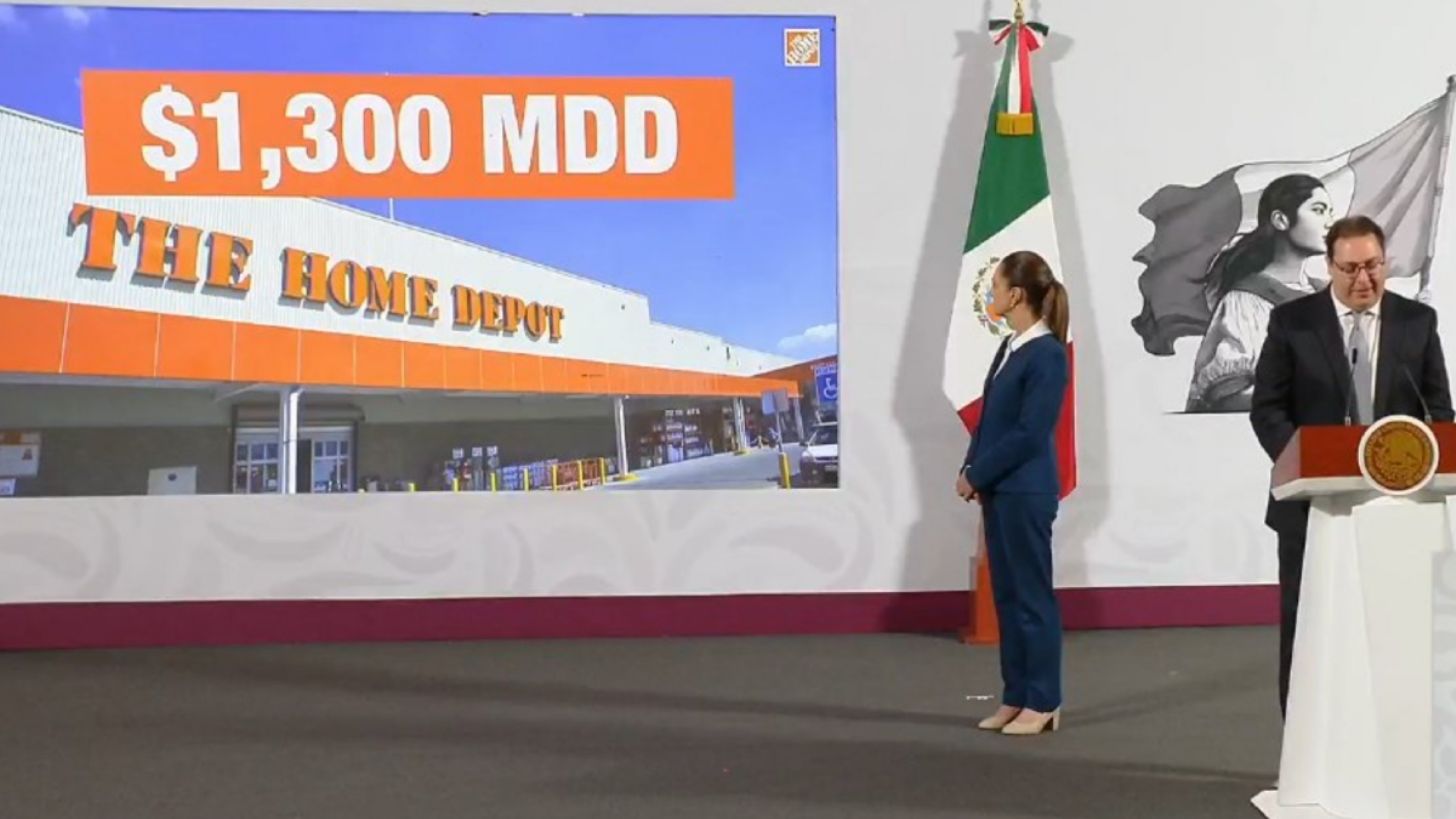 The Home Depot anuncia inversión de mil 300 millones de dólares en México