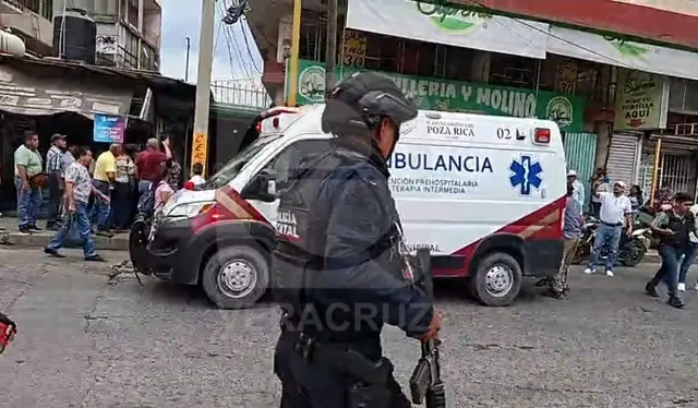 Asesinan a comensal en mercado Santa Fe de Poza Rica