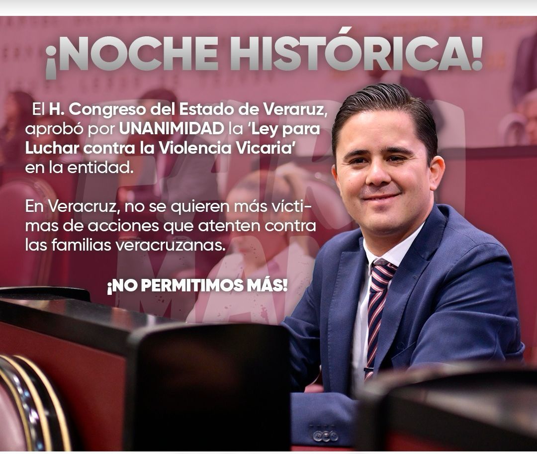 Ya no más Violencia Vicaria en Veracruz: Rafa Fararoni