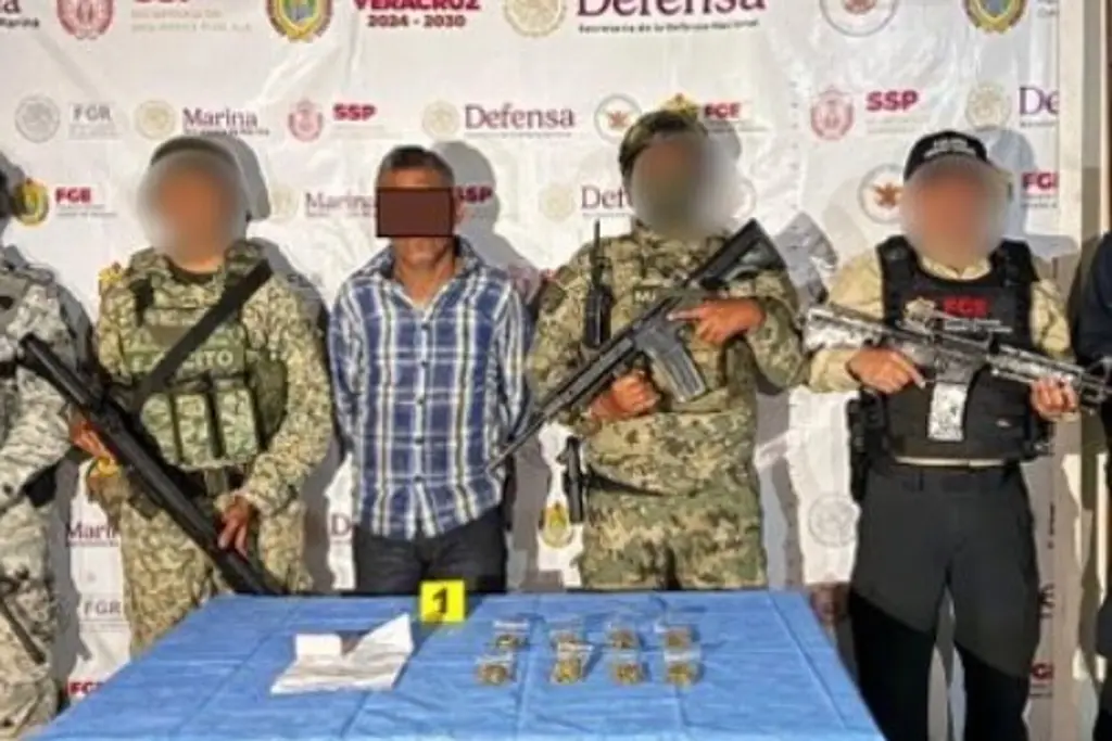 Cateo deja un detenido, objetivos asegurados y hasta un coyote en Yanga, Veracruz