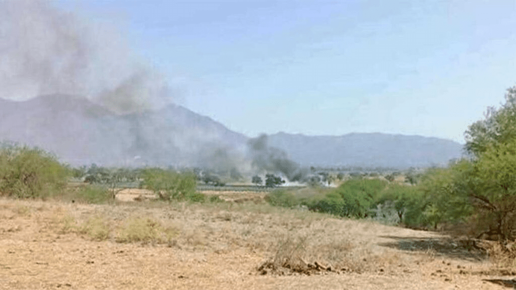 Reportan caída de avioneta en Ameca, Jalisco; hay dos muertos