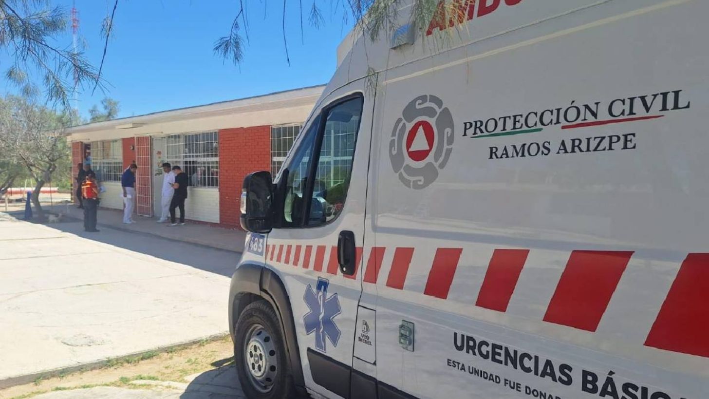 Niño se desmaya y muere durante sus clases en primaria de Ramos Arizpe
