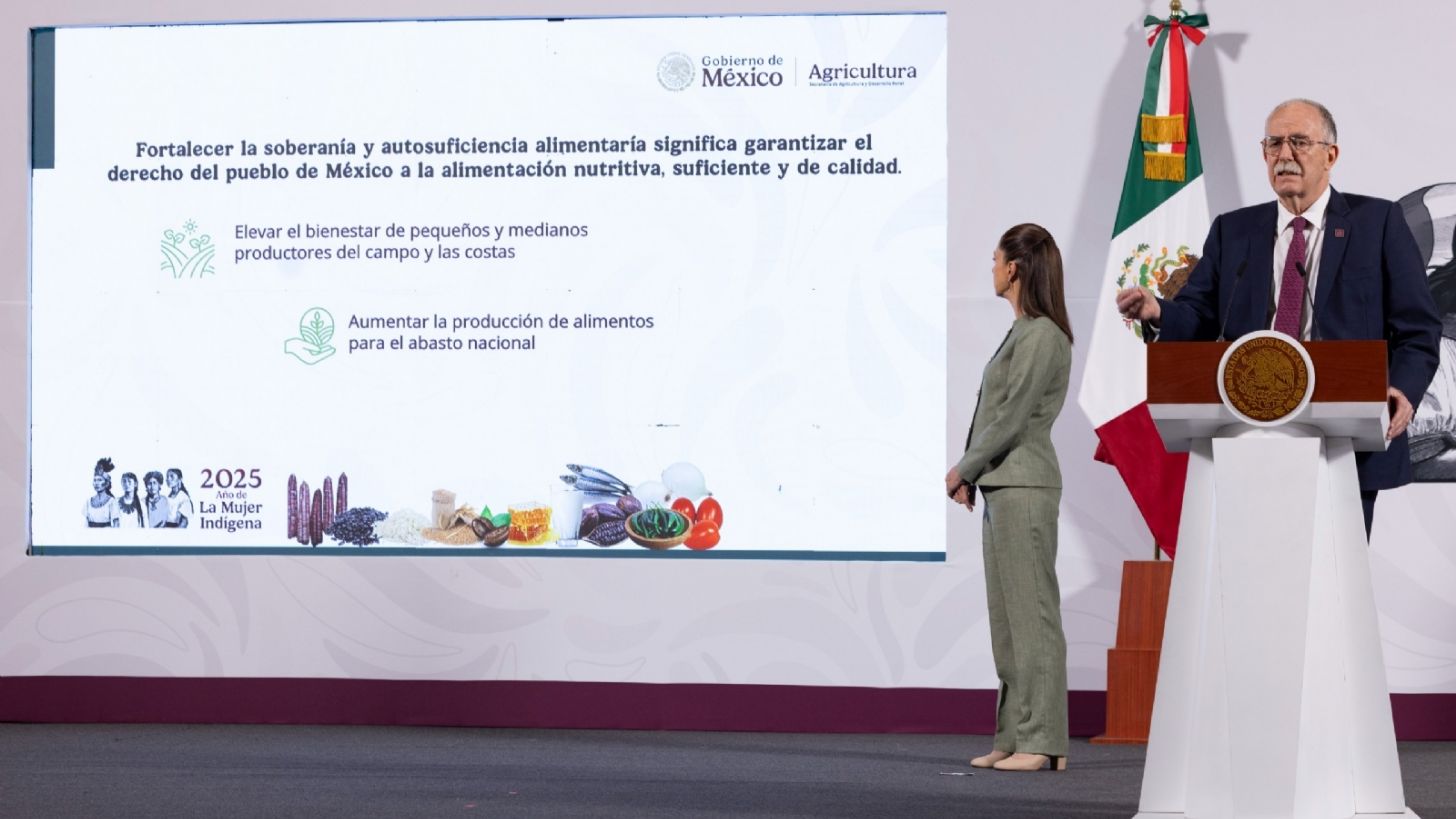 Presentan plan de autosuficiencia alimentaria; proyectan inversión de casi 84 mmdp
