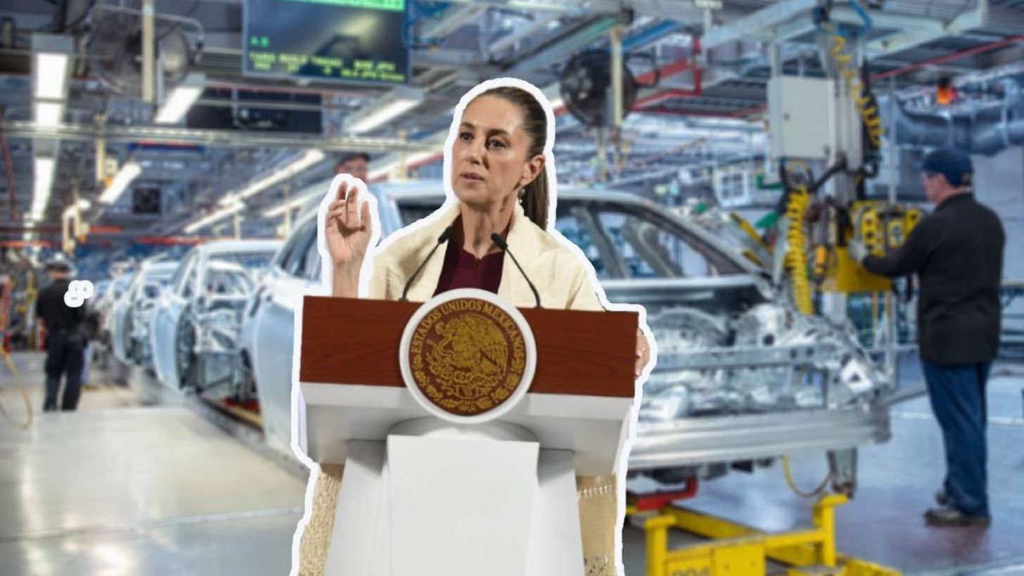 Automotrices se mantienen en México a pesar de aranceles de Trump, asegura Sheinbaum