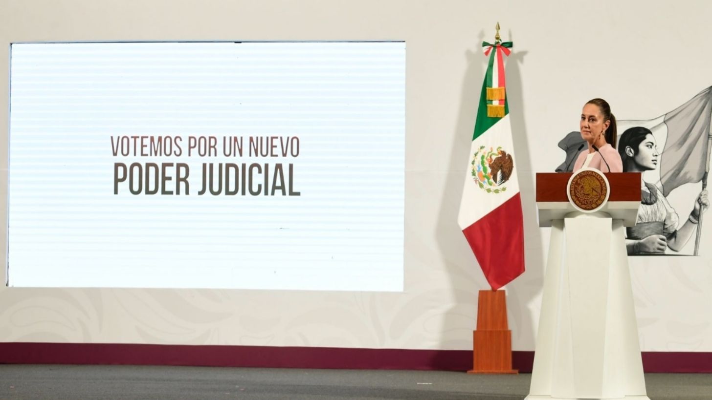Sheinbaum celebra fallo del Tribunal Electoral para promover participación en la elección judicial