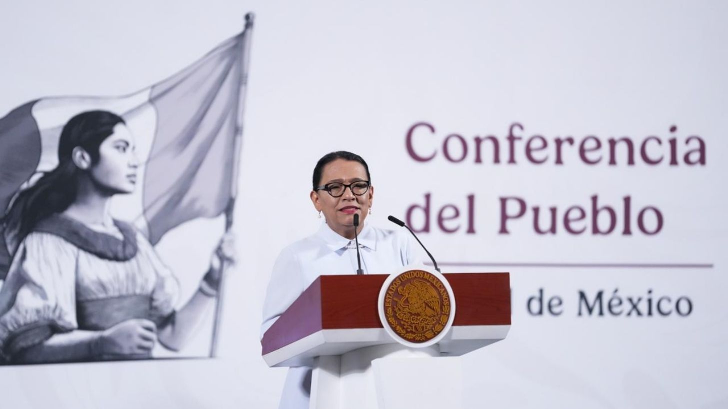 Rosa Icela Rodríguez acudirá al funeral del Papa Francisco, en representación de México