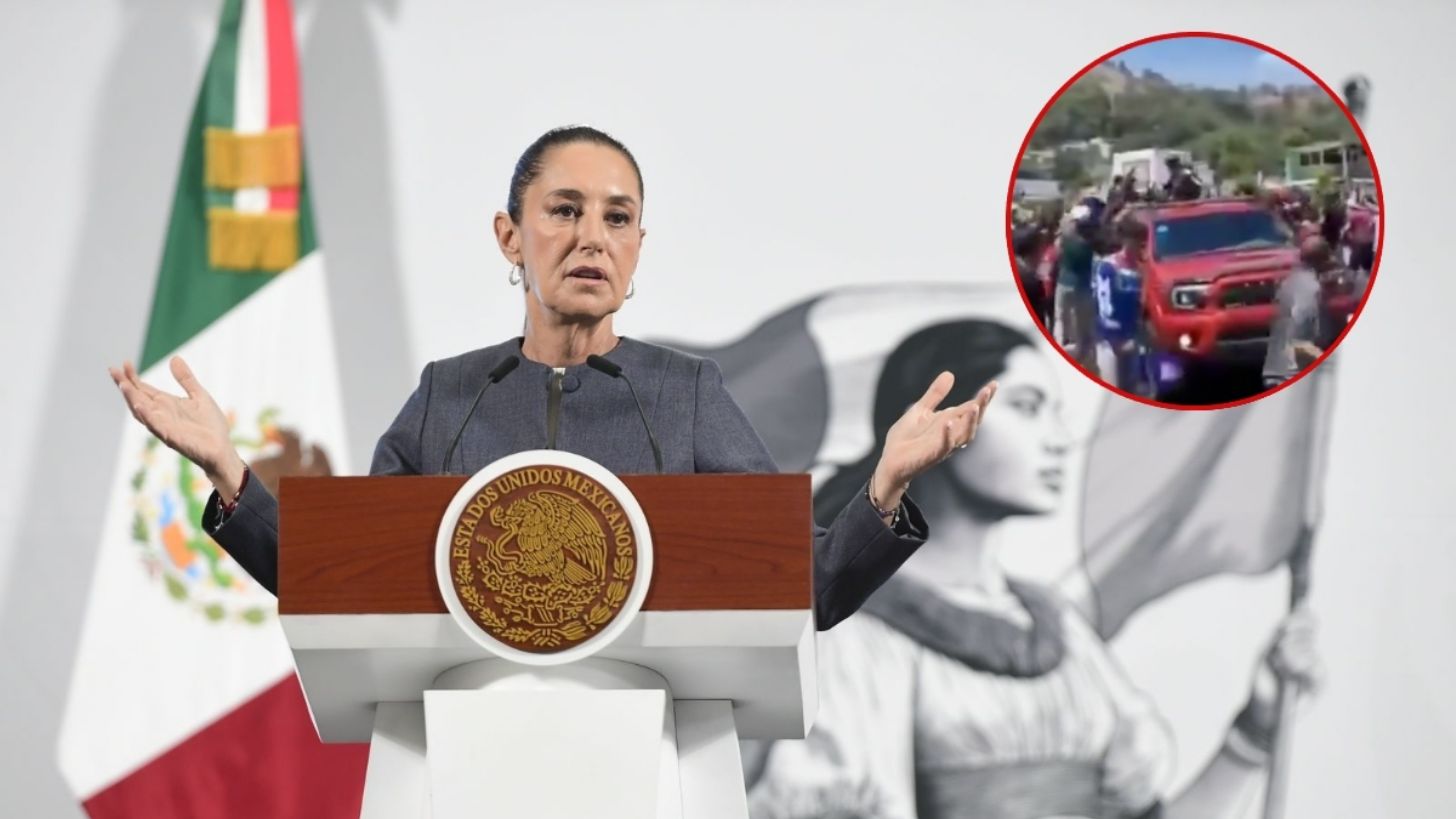 Desfile del CJNG en Michoacán está bajo investigación, anuncia Claudia Sheinbaum