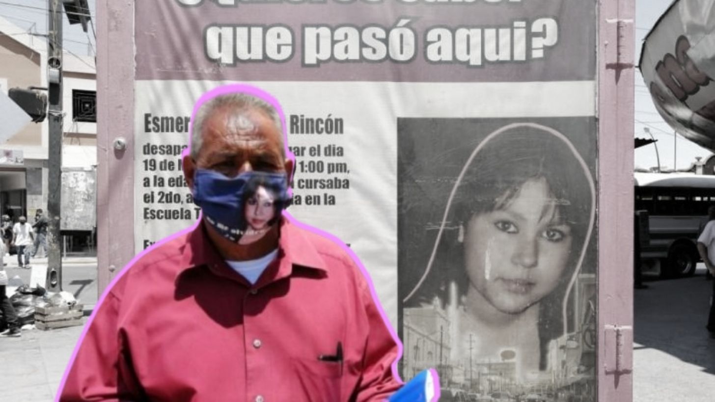 Padre de Esmeralda, joven desaparecida desde 2009, recibirá Honoris Causa por su lucha de más de 15 años