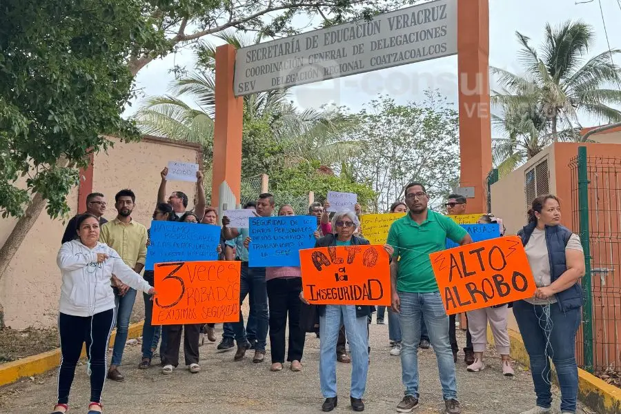 Roban tres veces en menos de una semana la delegación de la SEV en Coatzacoalcos