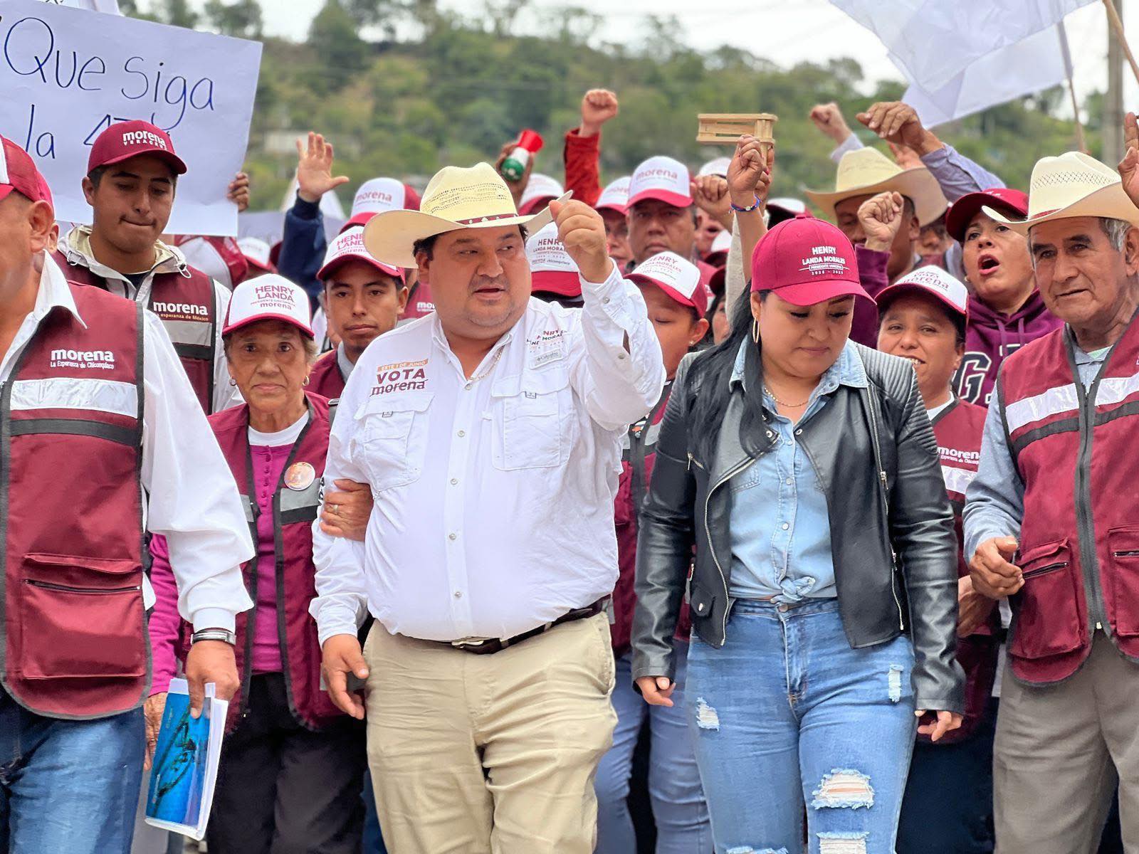 Candidato de Morena a presidencia municipal de Chiconquiaco denuncia amenazas
