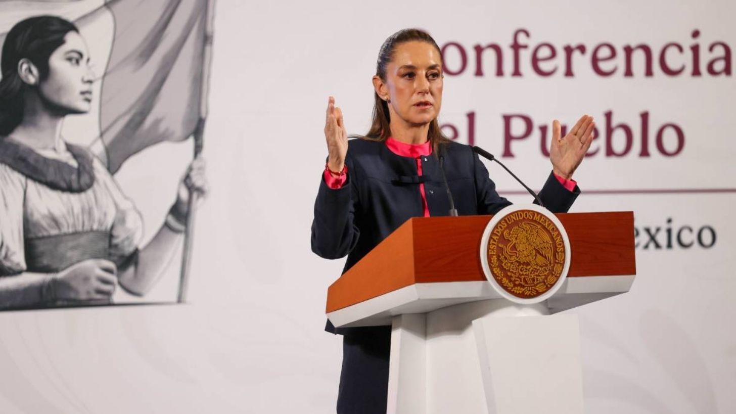 Sheinbaum sobre denuncias de candidatos judiciales vinculados con la delincuencia: “Tiene que probarse primero”