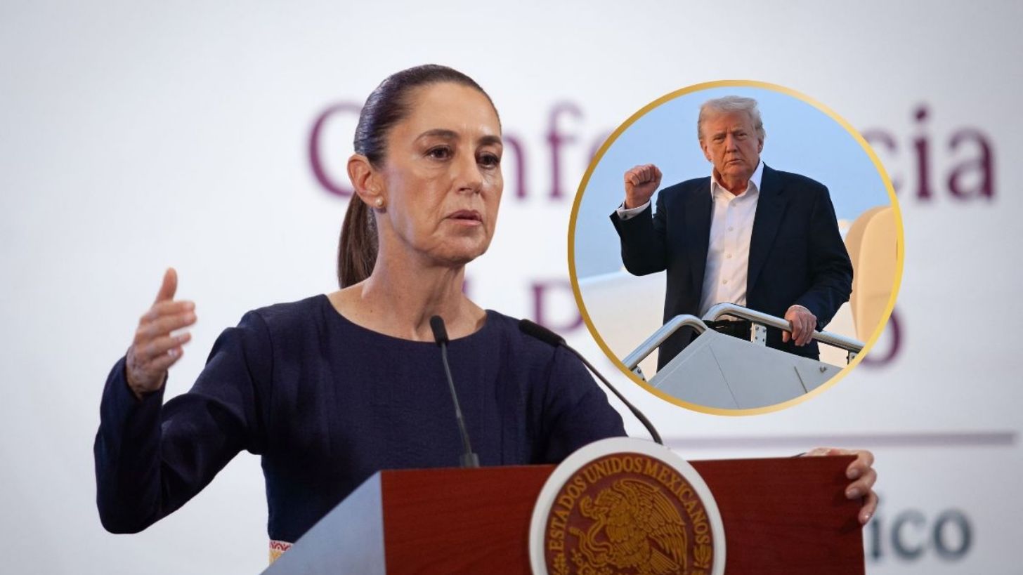 Claudia Sheinbaum evita entrar en debate con Trump: “Mejor lo dejamos ahí”